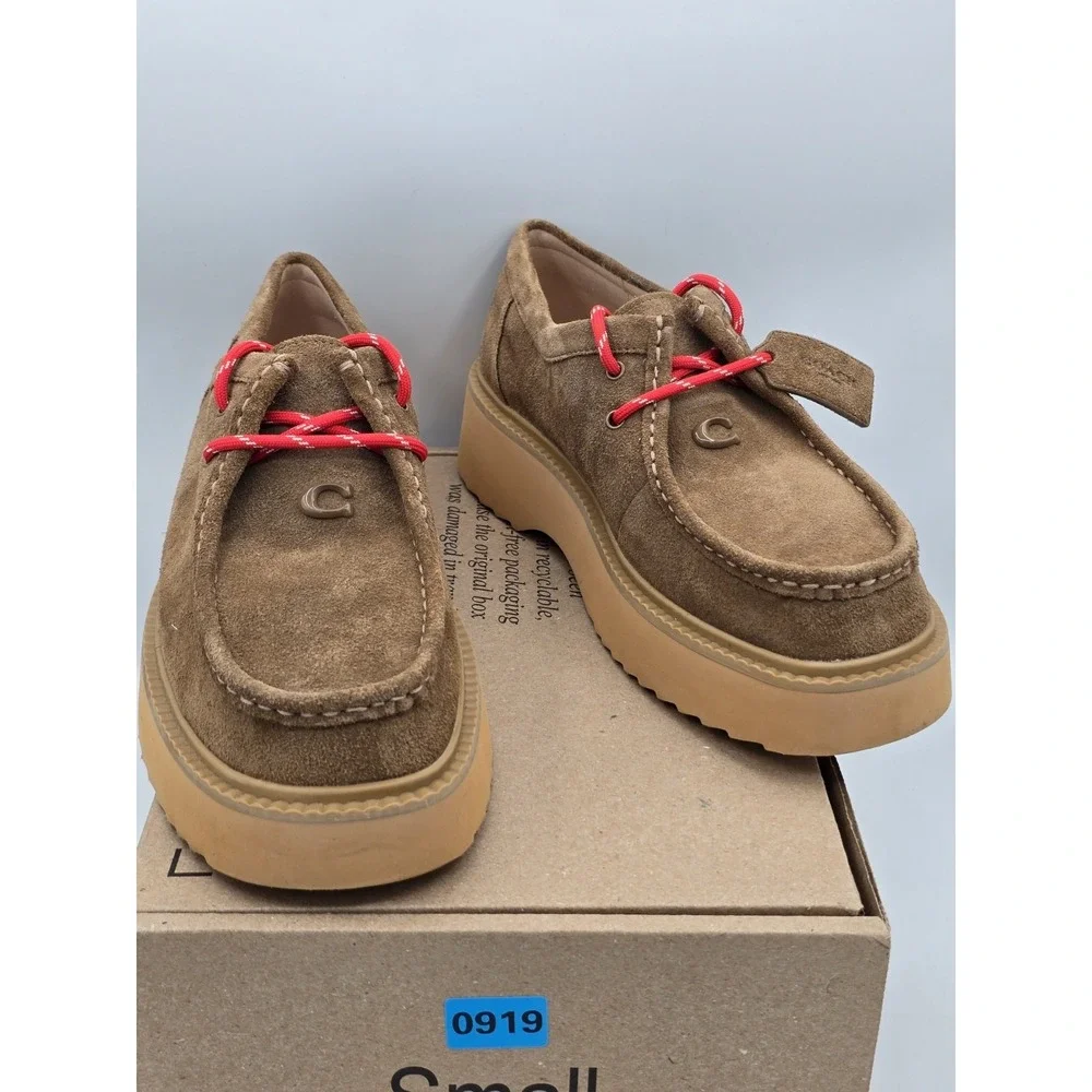 COACH Women's Sculpted C Chukka Boots Sz 10 B(M)- With‎ Coach Tag - Excellent